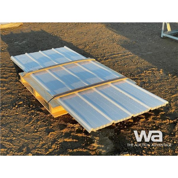 (40) 7.5 FT. STEEL SHEETS