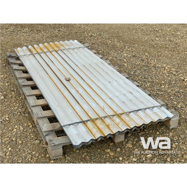 (40) 7.5 FT. STEEL SHEETS
