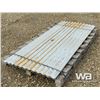 Image 4 : (40) 7.5 FT. STEEL SHEETS