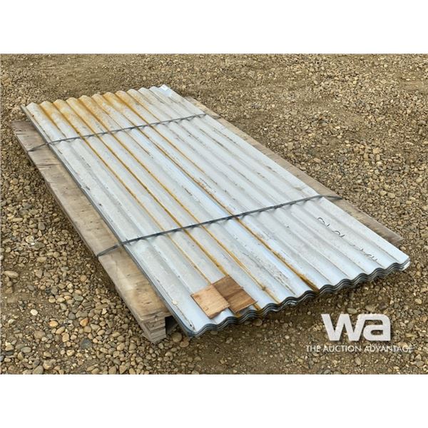 (40) 7.5 FT. STEEL SHEETS