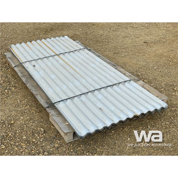 (40) 7.5 FT. STEEL SHEETS