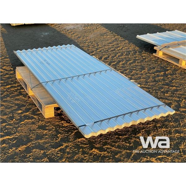 (40) 7.5 FT. STEEL SHEETS
