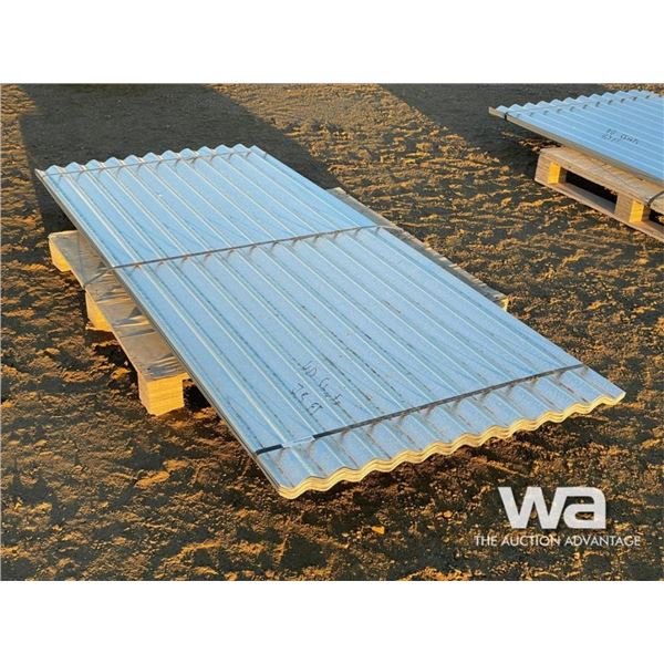 (40) 7.5 FT. STEEL SHEETS