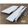 Image 4 : (12) SHEETS OF TIN & MISC. ROOF SUPPLIES
