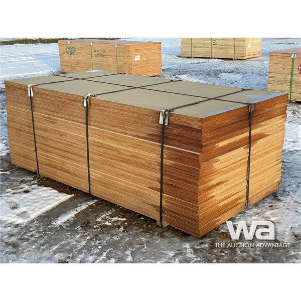 (25) 1 3/8 IN. 4 X 8 FT. DFIR 13 PLY PLYWOOD