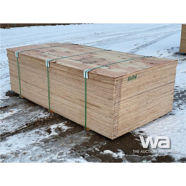 (60) 1/2 IN. 4 X 8 FT. DFIR NO STAMP PLYWOOD