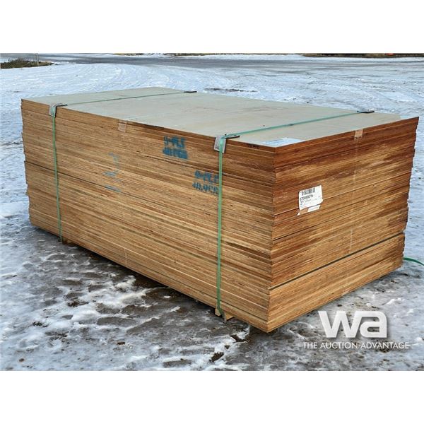 (40) 7/8 IN. 4 X 8 FT. DPF 9 PLY PLYWOOD