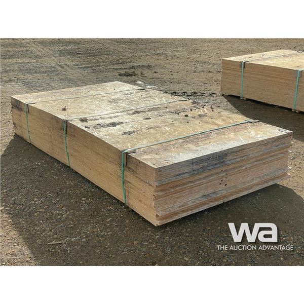 (30) 4 X 8 FT. SHEETS OF 1/2 IN. OSB