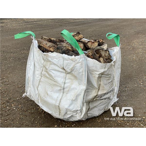 MINI BULK BAG OF CUT POPLAR FIREWOOD