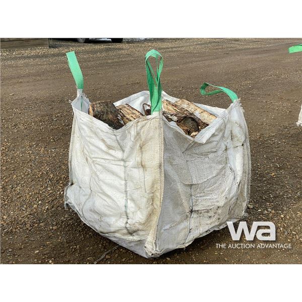MINI BULK BAG OF CUT POPLAR FIREWOOD