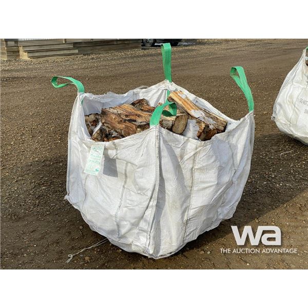 MINI BULK BAG OF CUT POPLAR FIREWOOD