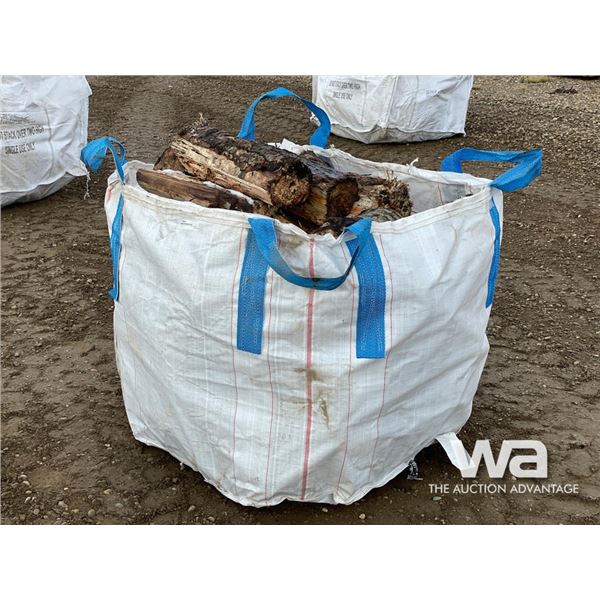 MINI BULK BAG OF CUT POPLAR FIREWOOD