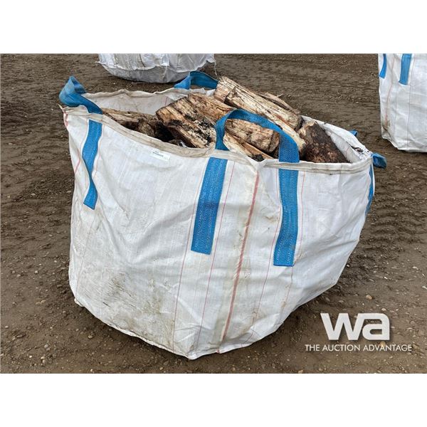 MINI BULK BAG OF CUT POPLAR FIREWOOD