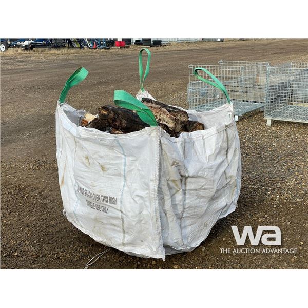 MINI BULK BAG OF CUT POPLAR FIREWOOD