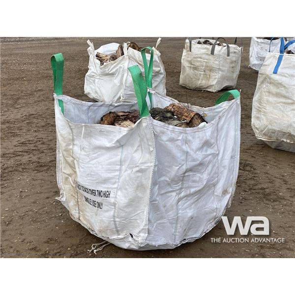 MINI BULK BAG OF CUT POPLAR FIREWOOD