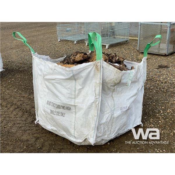 MINI BULK BAG OF CUT POPLAR FIREWOOD