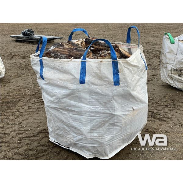 MINI BULK BAG OF CUT POPLAR FIREWOOD