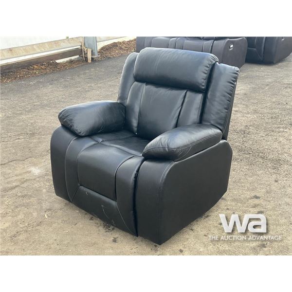 LEATHER RECLINER CHAIR