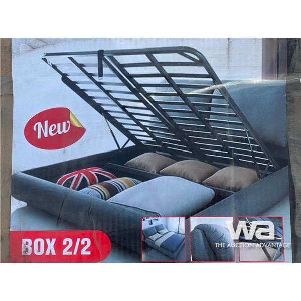 KING SIZE LIFT UP STORAGE BED FRAME