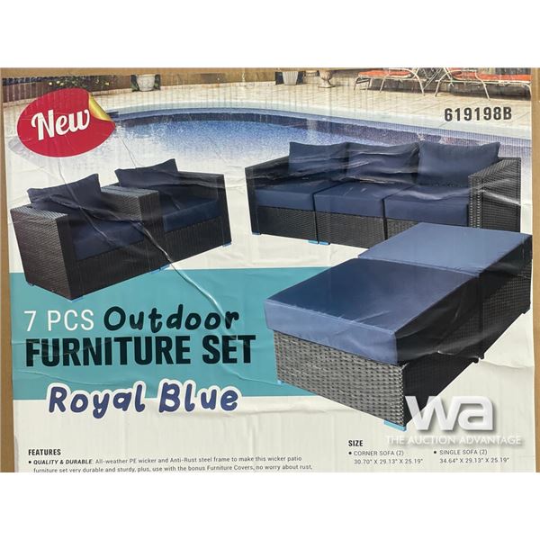 7 PCS OUTDOOR FURNITURE SET