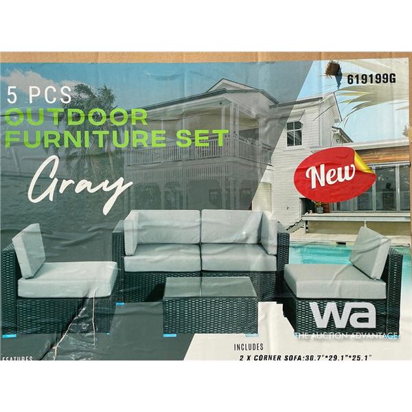 5 PCS OUTDOOR FURNITURE SET