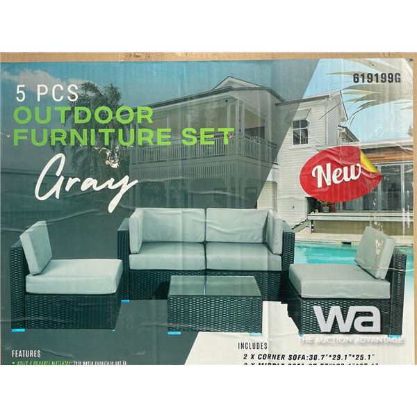 5 PCS OUTDOOR FURNITURE SET