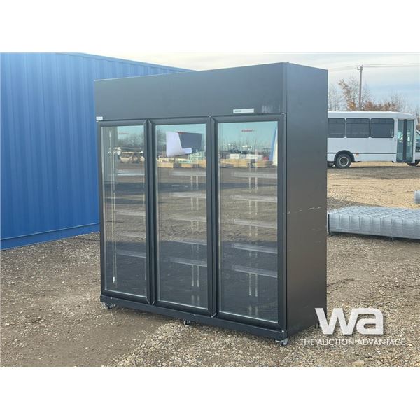 3 DOOR COMMERCIAL FRIDGE