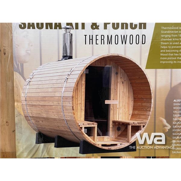 8 FT. BARREL SAUNA