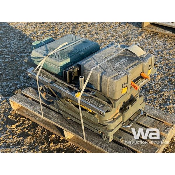 MASTERCRAFT TABLE SAW, 14.4V IMPACT, MAKITA DRILL