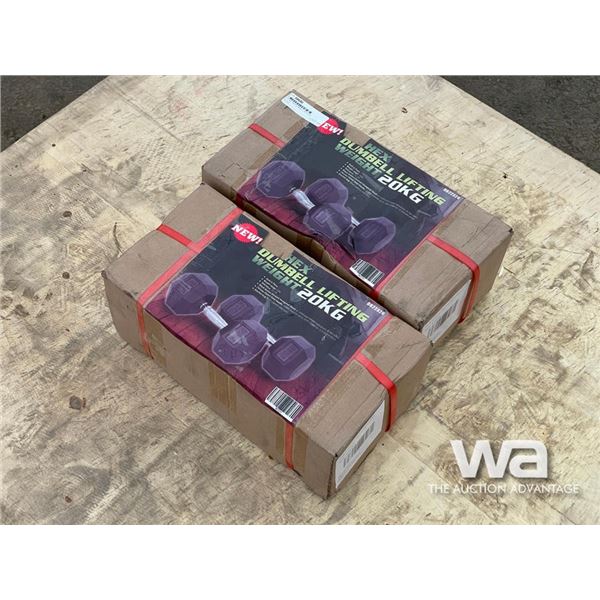 20 KG. HEX DUMBELL WEIGHTS