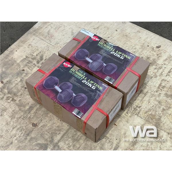 20 KG. HEX DUMBELL WEIGHTS