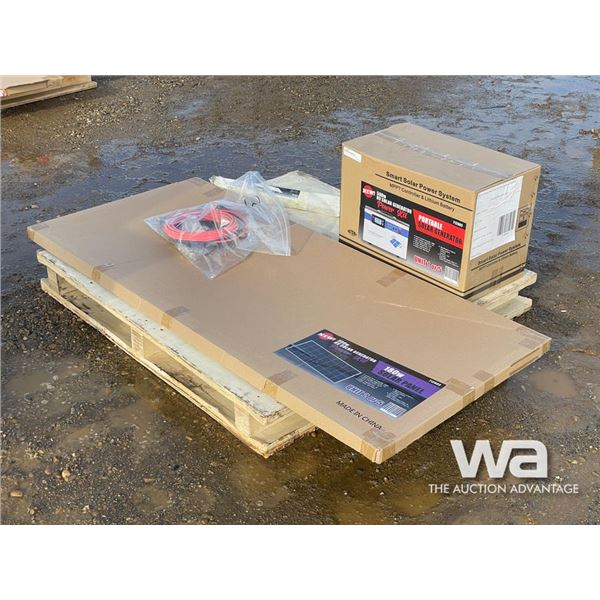 500W PORTABLE SOLAR POWER KIT