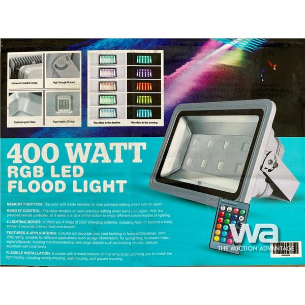 400 W. LED FLOOD LIGHT