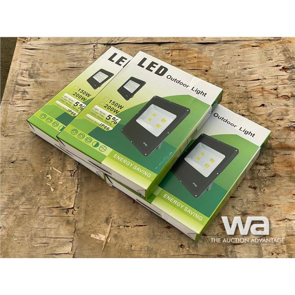 (3) LED OUTDOOR LIGHTS