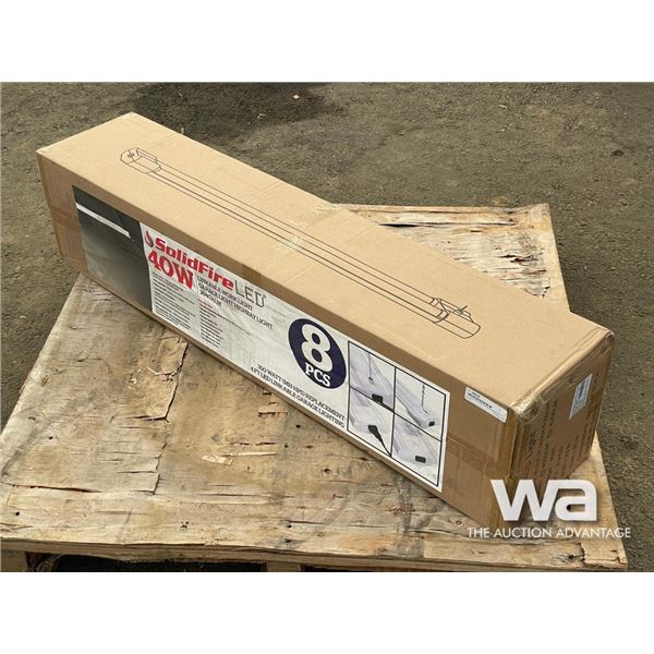 (8) SOLIDFIRE 40W LINKABLE WORKSHOP LIGHTS