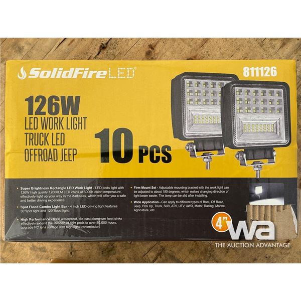 (2) BOXES OF 10 LED LIGHTS