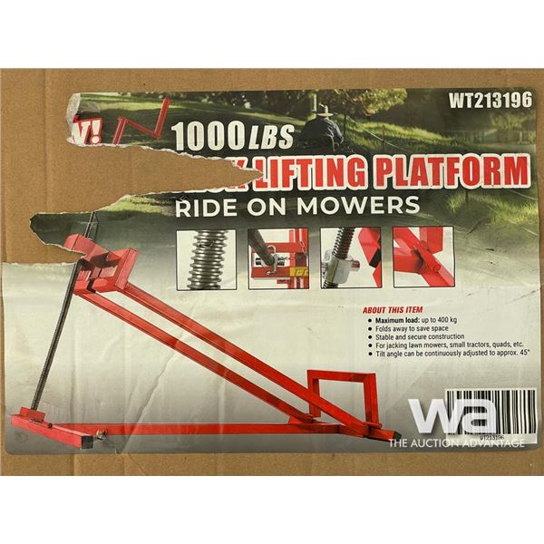 1000 LB. LIFTING PLATFORM