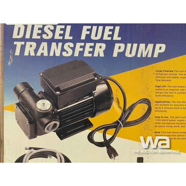 110 V. DIESEL TRANSFER PUMP