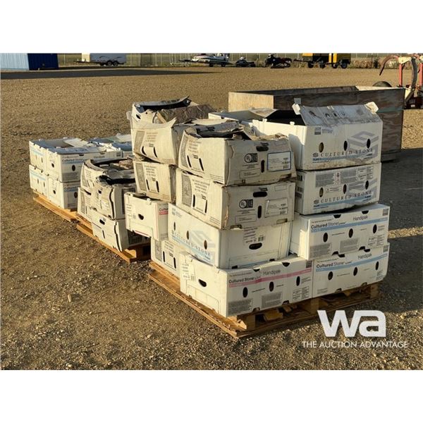 QTY. OF EXTERIOR DECORATIVE STONE
