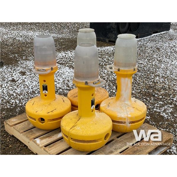 (4) 400 WATT WOBBLE LIGHTS