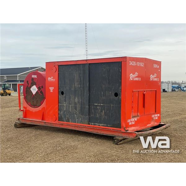 2005 STAMFORD 54 KW SKID MOUNTED GEN SET