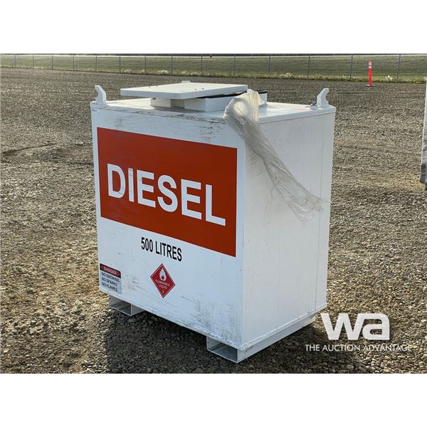 500 L. DIESEL TANK