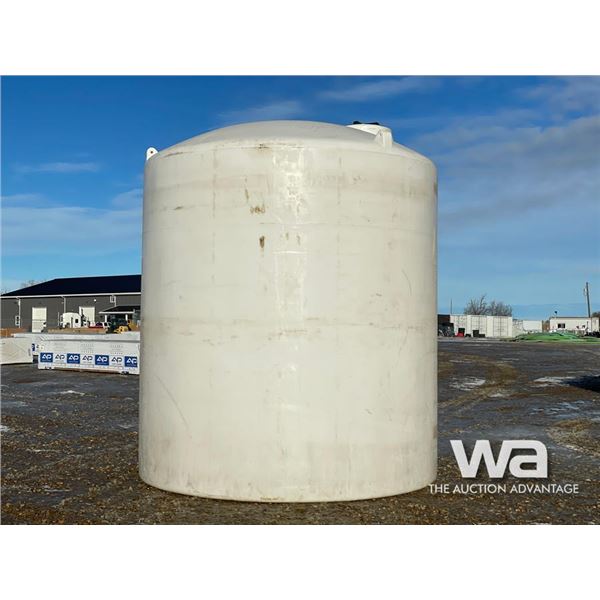 5500 GALLON POLY TANK