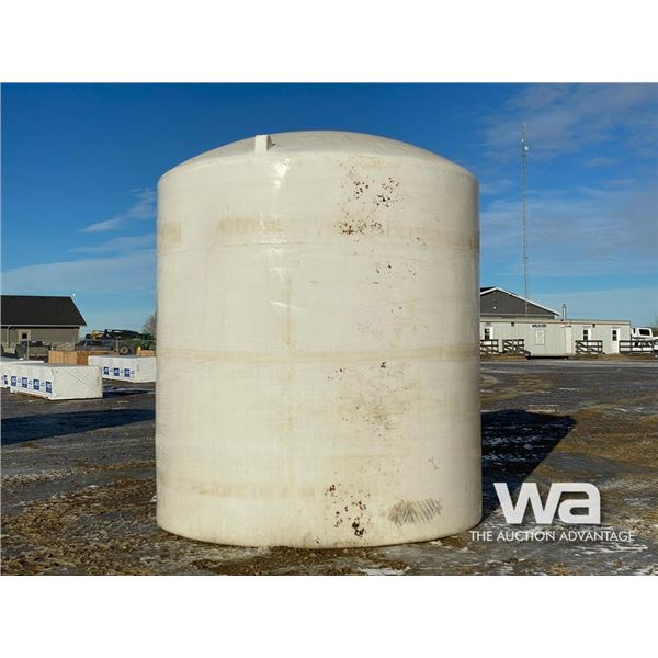 5500 GALLON POLY TANK