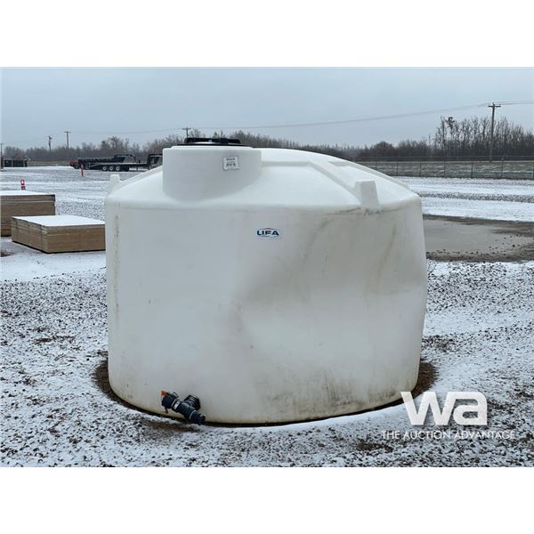 1250 GALLON WATER TANK