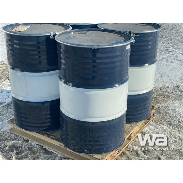 (1) STEEL DRUM OF RED LITHIUM GREASE