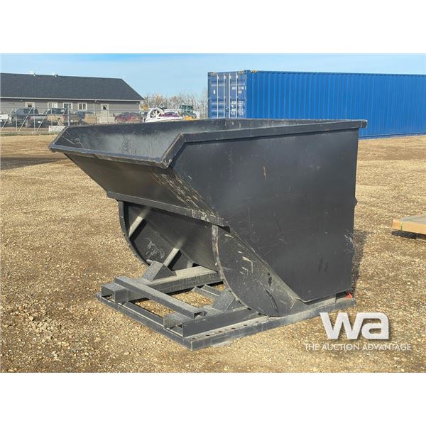 SELF DUMPING SCRAP HOPPER