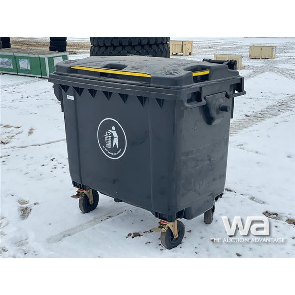 GARBAGE DISPOSAL BIN ON WHEELS