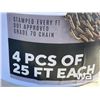 Image 6 : (4) PCS 70 GRADE CHAIN W/ GRAB HOOKS