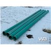 Image 4 : (4) 6 IN. X 13 FT. PLASTIC SEPTIC PIPES